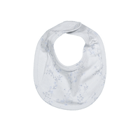 The Printed Bib - Joy Blue