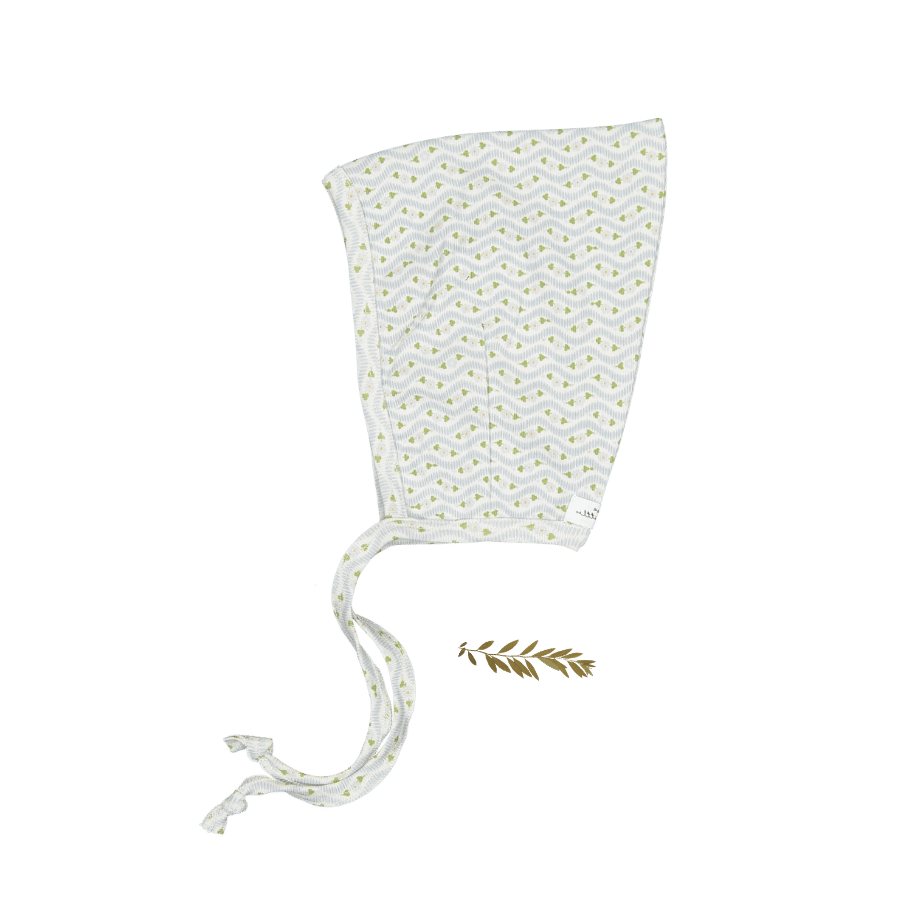The Printed Pixie Bonnet - Elsie Blue