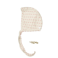 The Printed Bonnet - Mia Pink