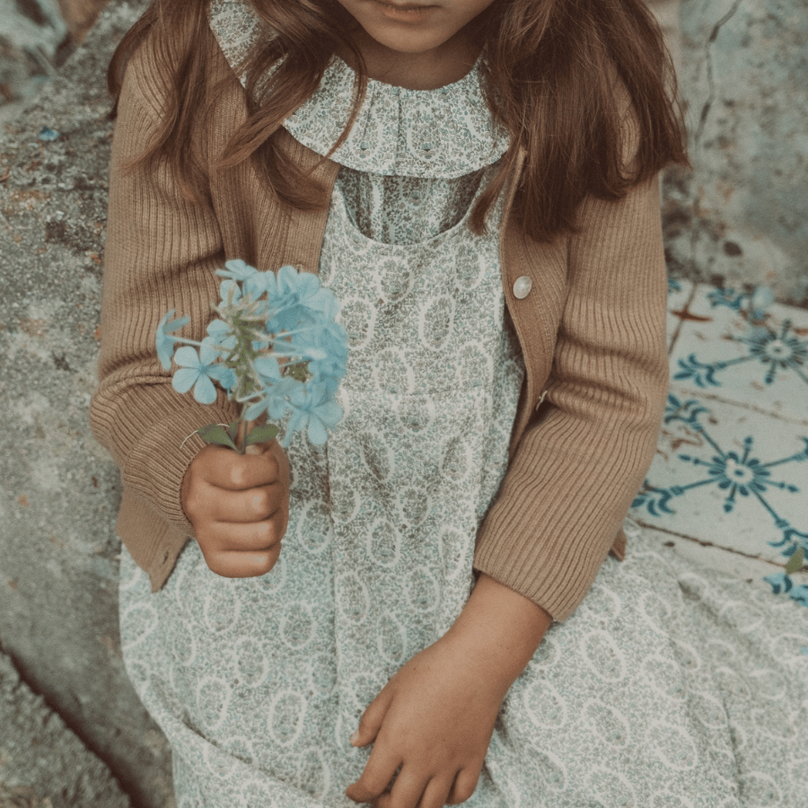 The Corduroy Dress - Lila Floral