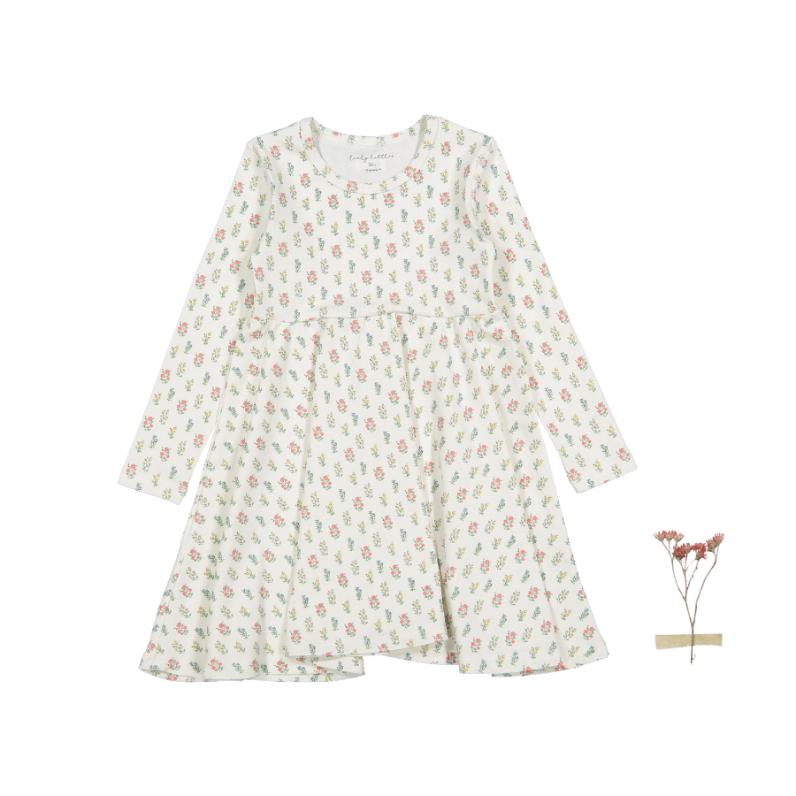 The Printed Long Sleeve Dress - Esme