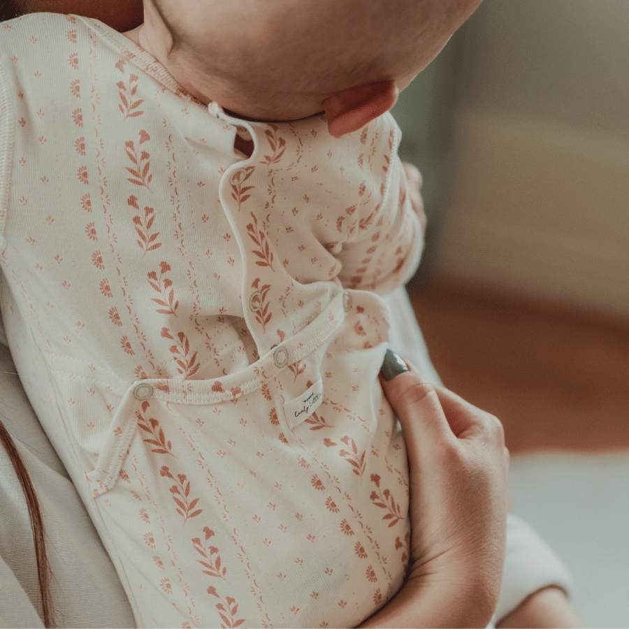 The Printed Romper - Pink Tapestry