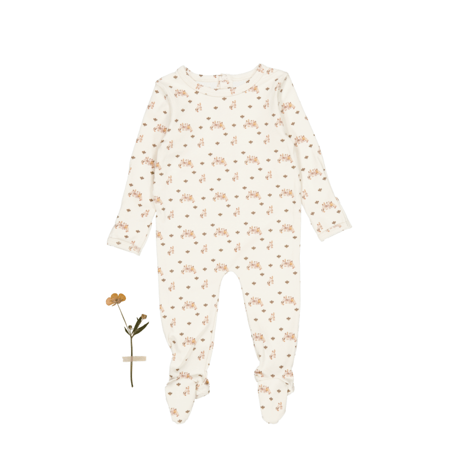 The Printed Romper - Vintage Duck