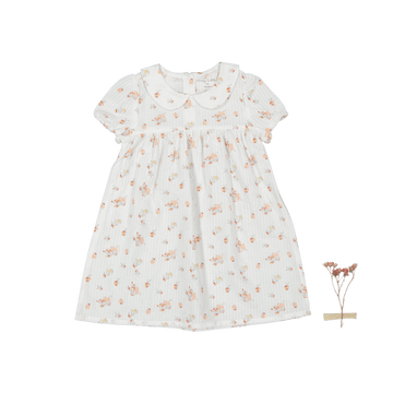 The Dressy Short Sleeve Collar Dress - Seashell