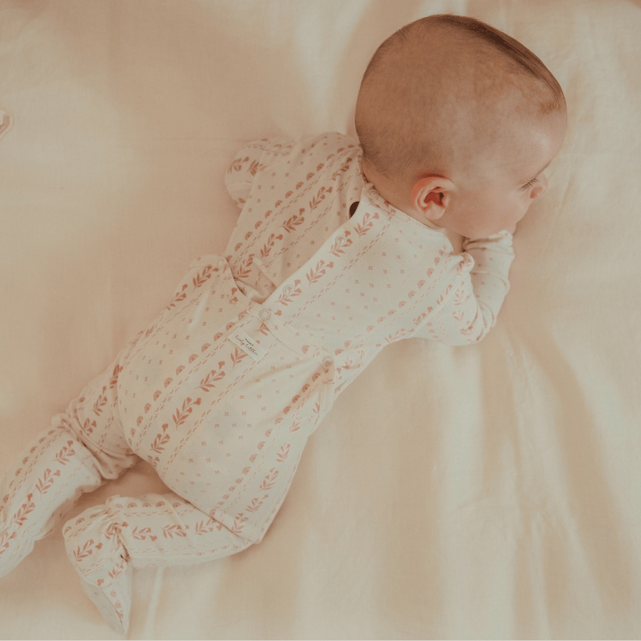 The Printed Romper - Pink Tapestry