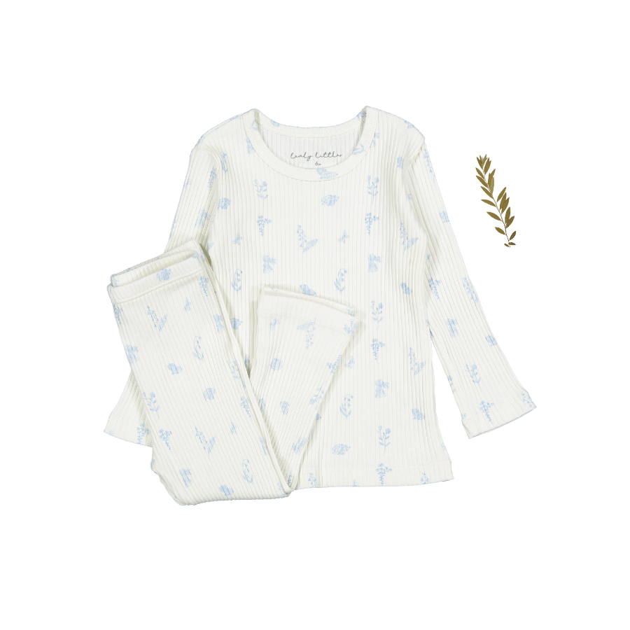 The Printed Set - Meadow Blue