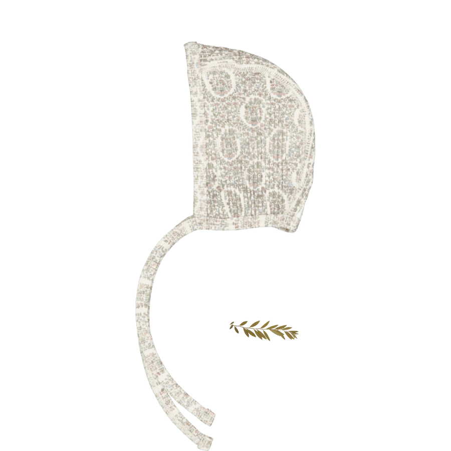 The Printed Bonnet - Lila Floral