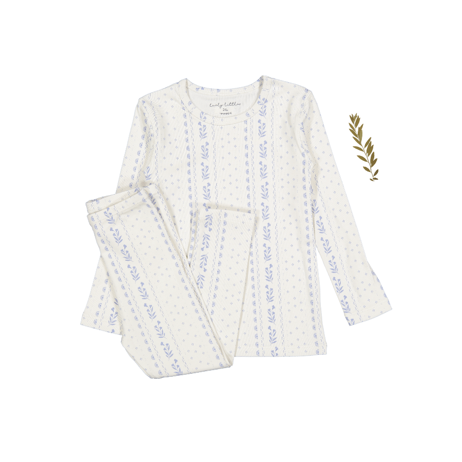 The Printed Set - Blue Tapestry