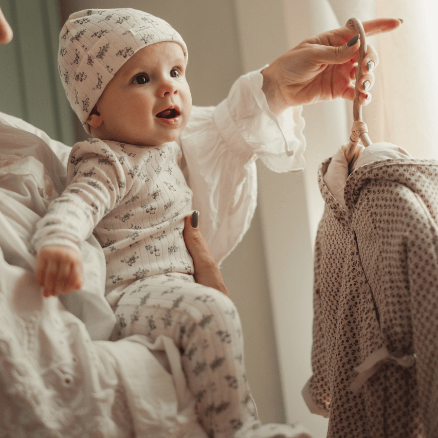 The Printed Romper - Oaklyn Blue