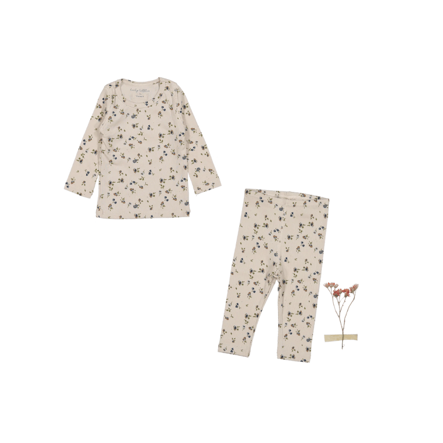 The Legging Set - Floral Sand