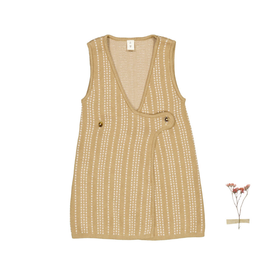 The Knit Dress - Golden