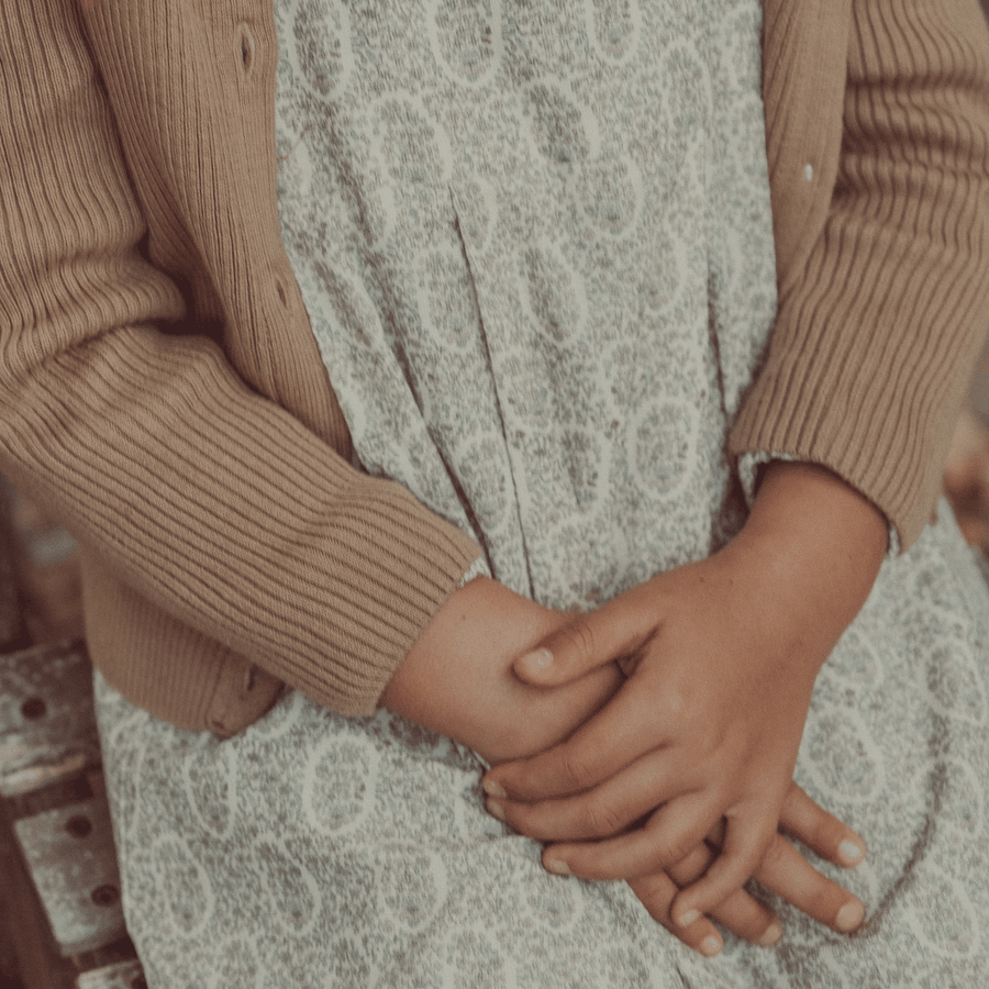 The Corduroy Dress - Lila Floral