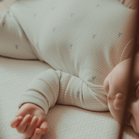 The Printed Hat - Blue Bow