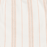 The Printed Short Sleeve Dress - Rose Stripe