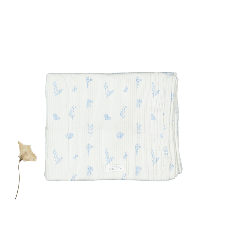 The Printed Blanket - Meadow Blue