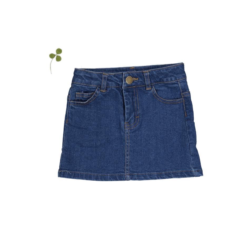 The Denim Skirt - Blue