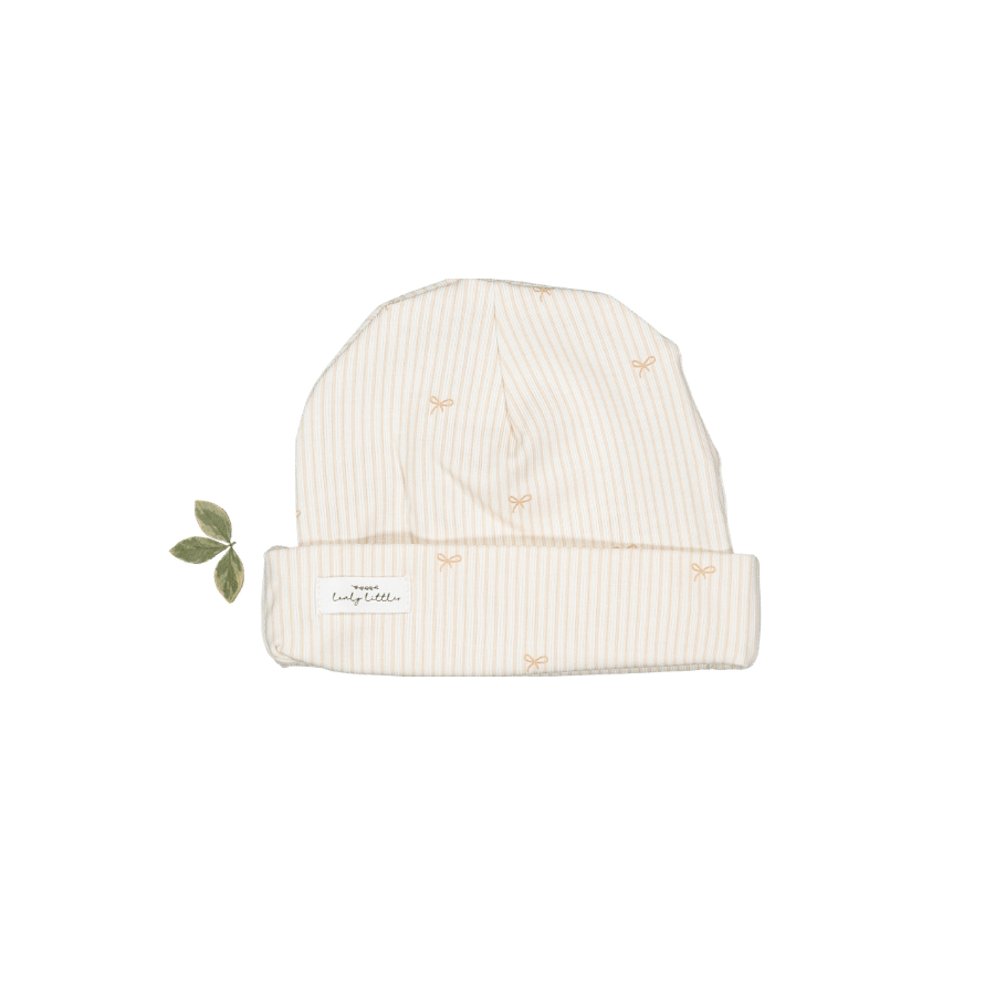 The Printed Hat - Pink Bow