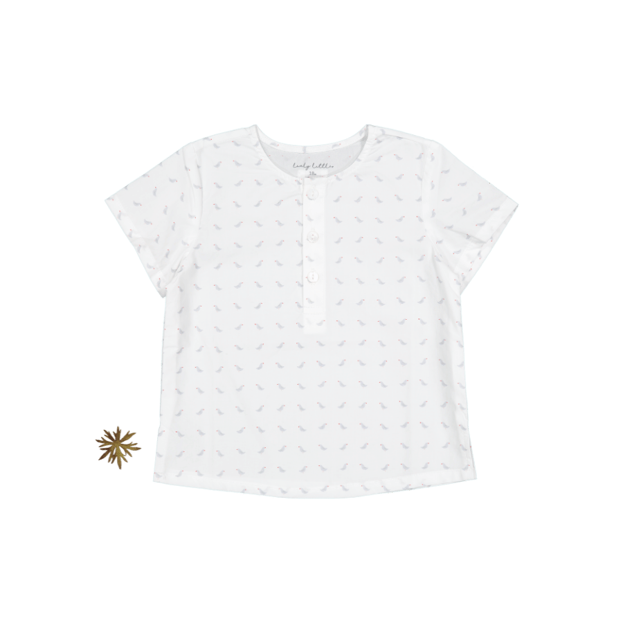 The Woven Tunic - Soft Bird