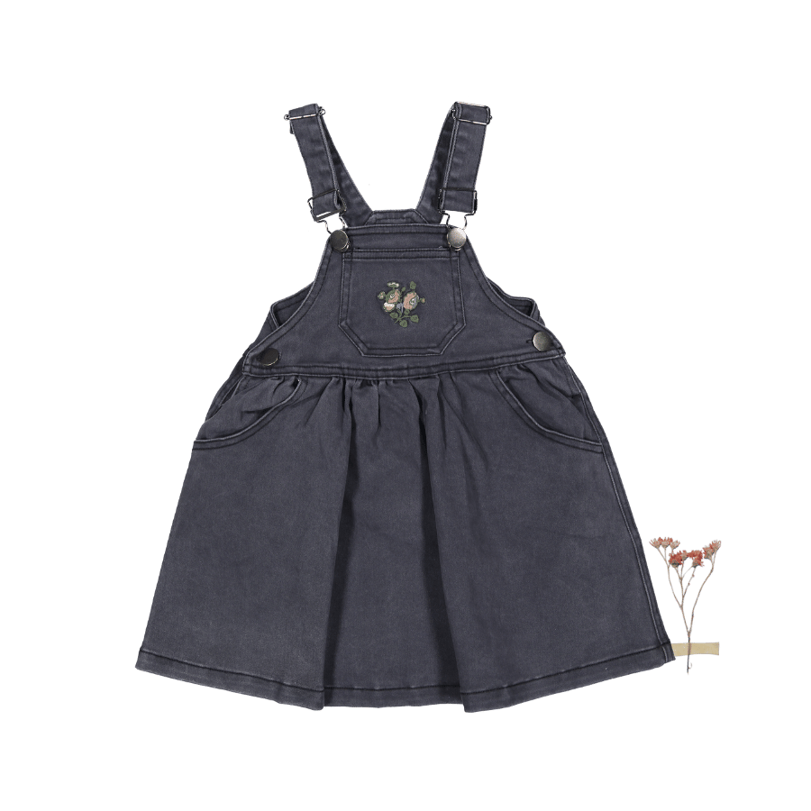 The Denim Dress - Vintage Rose