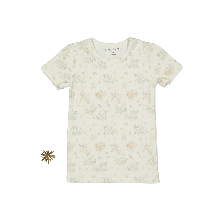 The Printed Short Sleeve Tee - Amelia