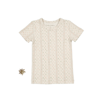 The Printed Short Sleeve Tee - Lux Pink