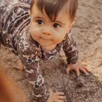 The Printed Romper - Flora