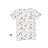 The Printed Short Sleeve Tee - Mintberry
