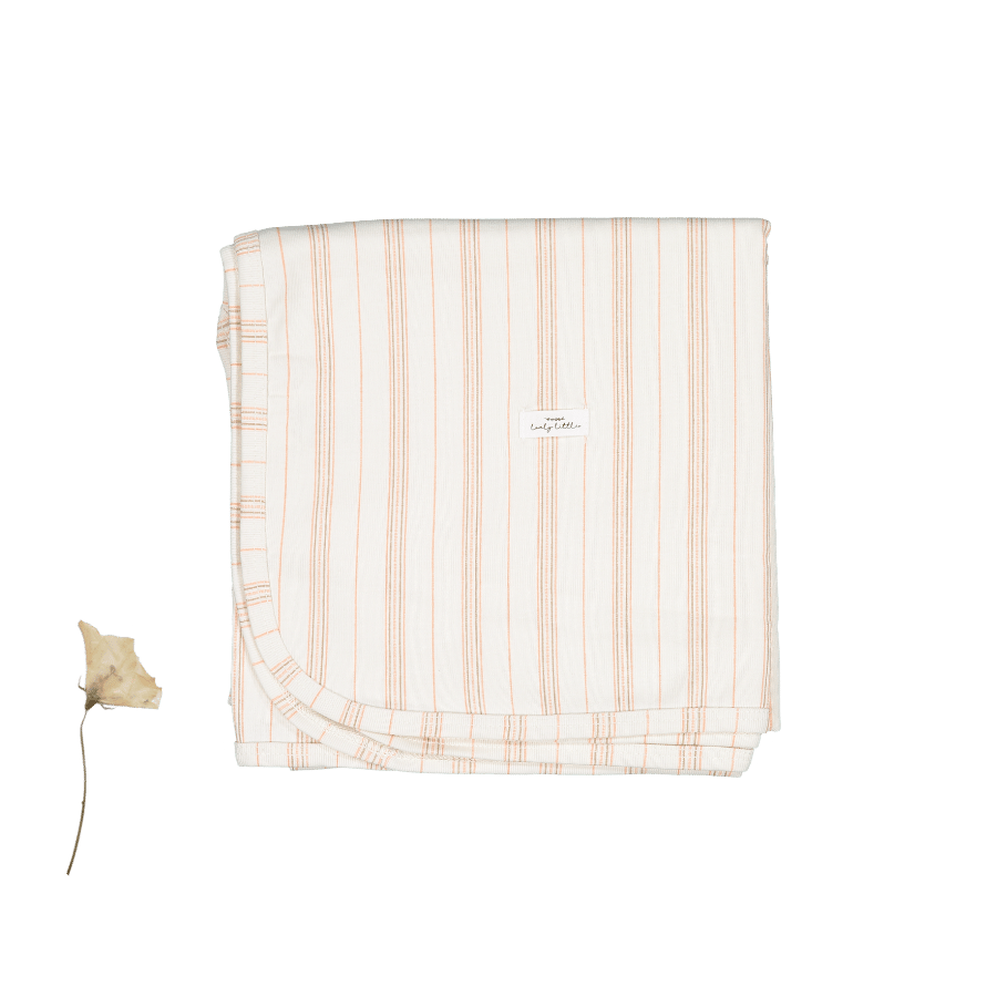 The Printed Blanket - Rose Stripe