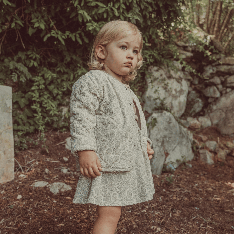 The Corduroy Jacket - Lila Floral