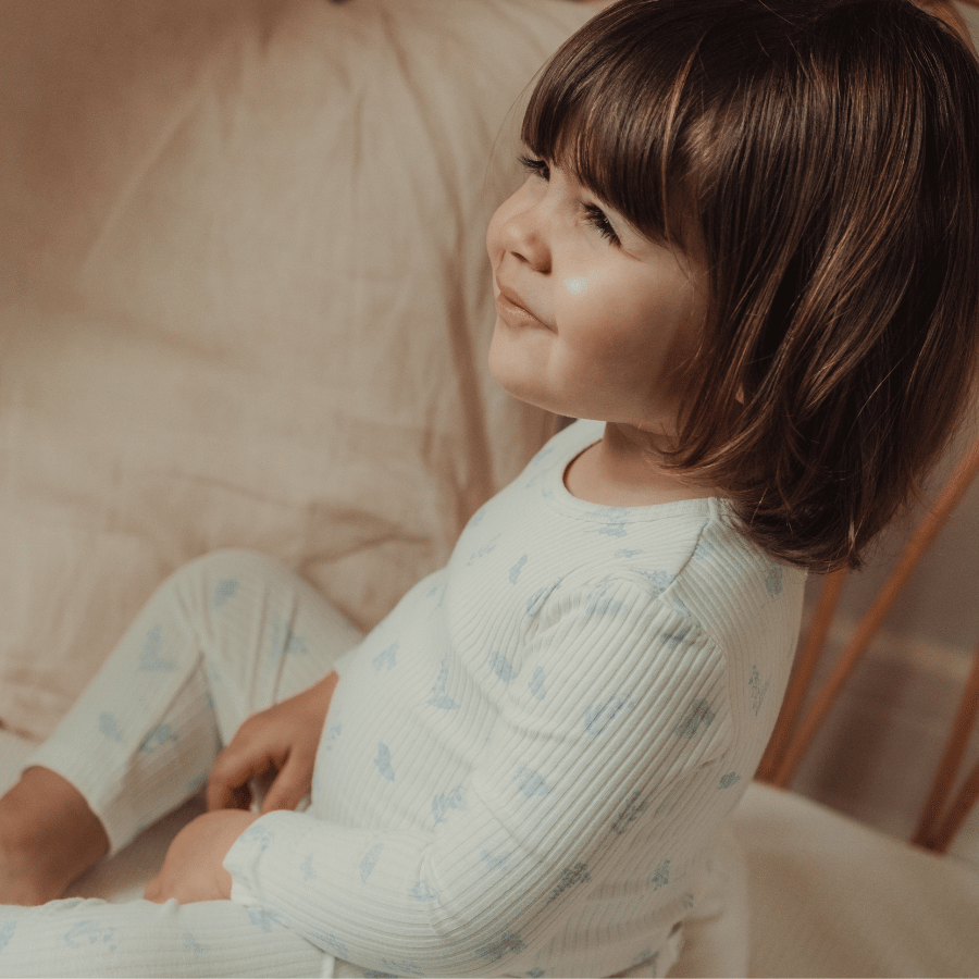 The Printed Set - Meadow Blue