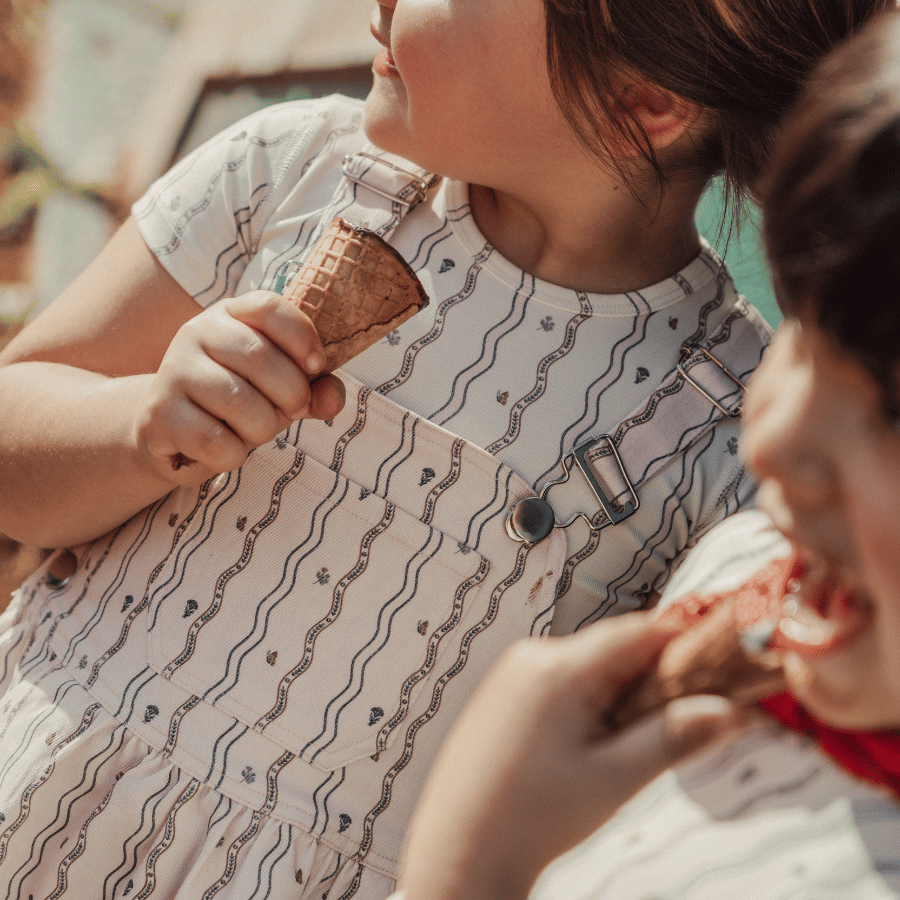 The Printed Short Sleeve Tee - Meri Flora