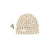 The Printed Hat -  Neutral Floral