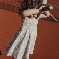 The Printed Short Sleeve Dress - Camellia