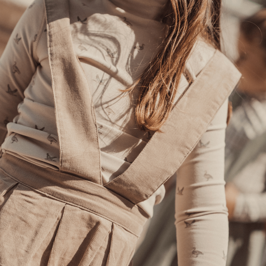 The Corduroy Dress - Beige 6y The Corduroy Dress - Beige 6y