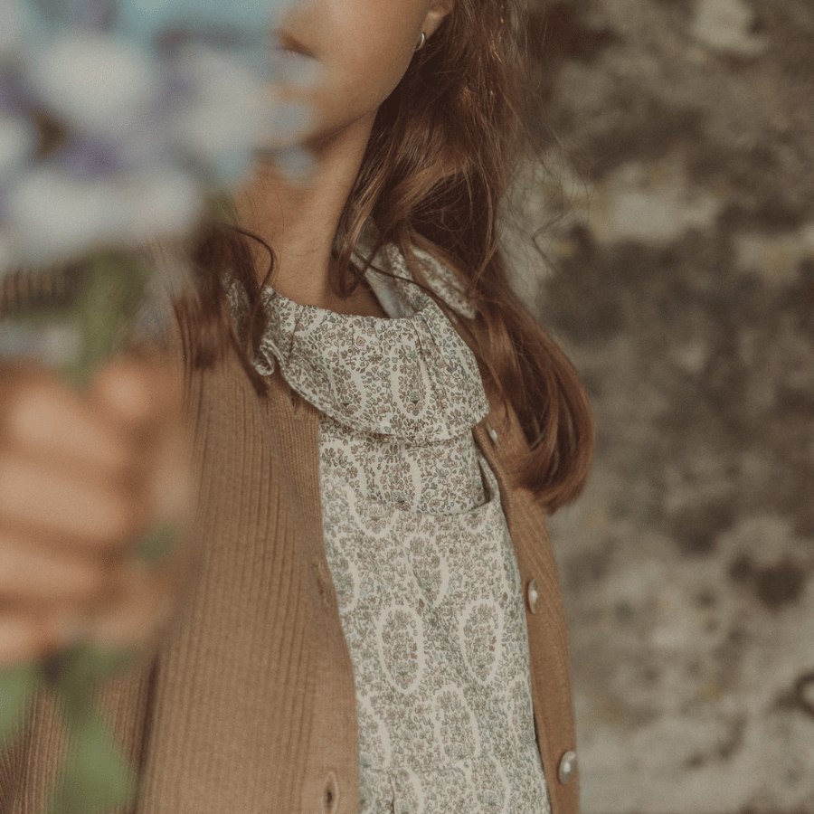 The Corduroy Dress - Lila Floral