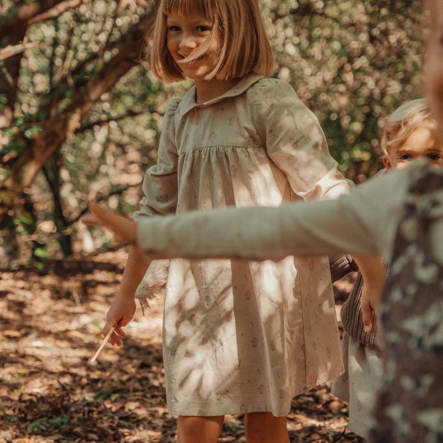 The Corduroy Collar Dress - Ember