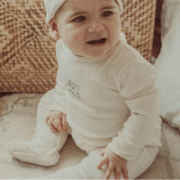 The Printed Pixie Bonnet - Blue Bluebelle