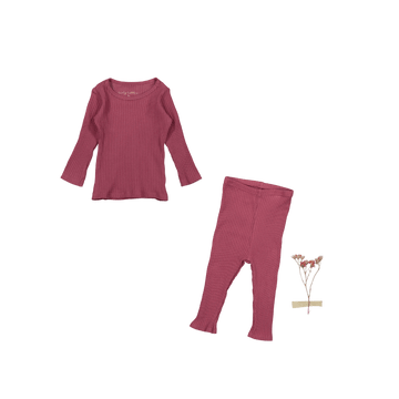 The Legging Set - Raspberry