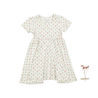 The Printed Short Sleeve Dress - Esme