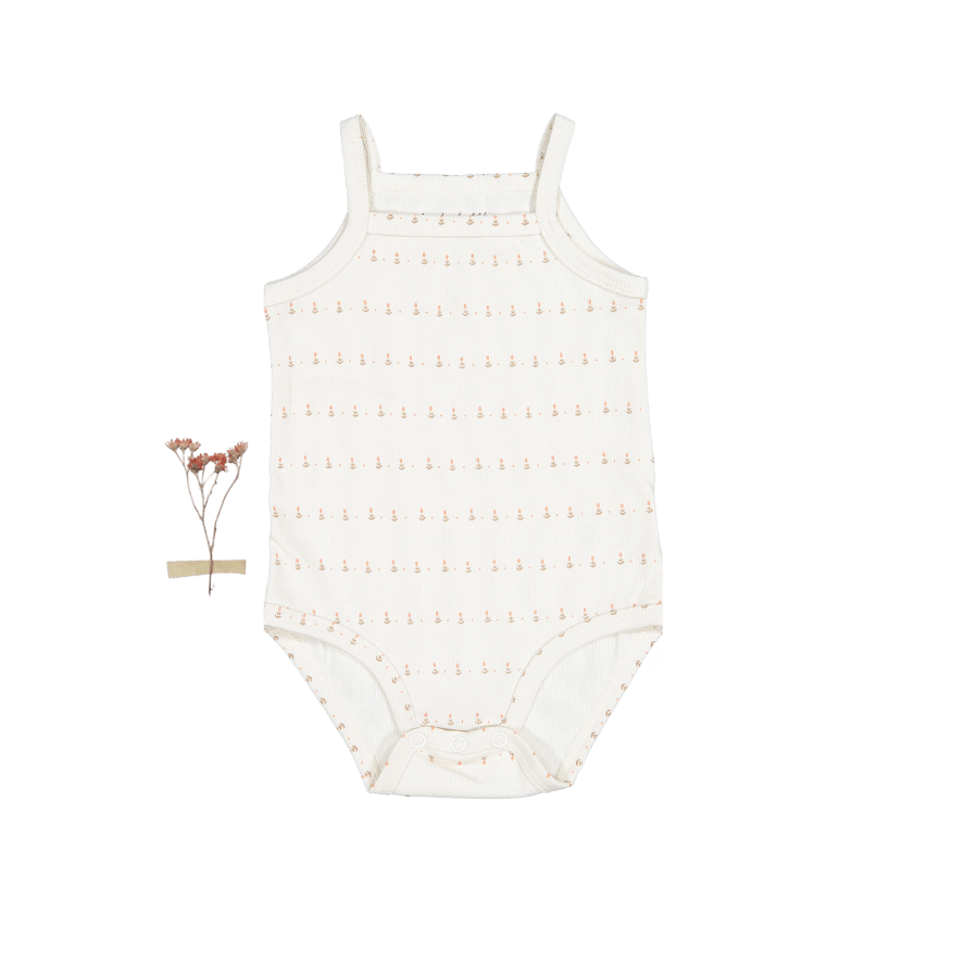 The Printed Tank Onesie - Mini Tulip
