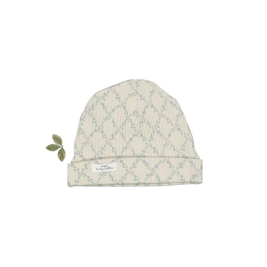 The Printed Hat - Lattice Blue