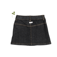 The Denim Skirt - Black