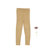 The Knit Legging - Golden