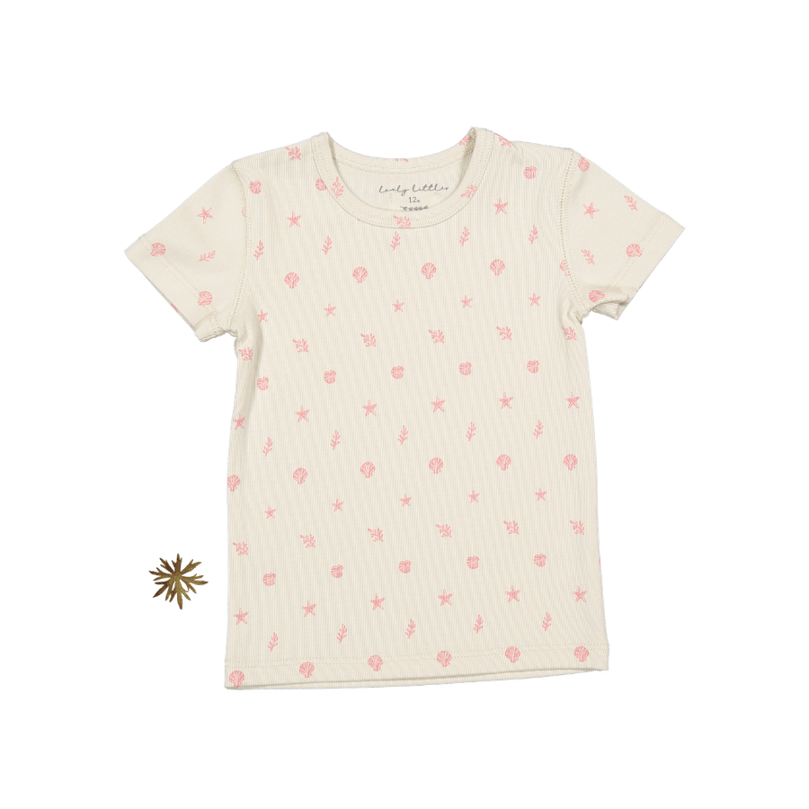 The Printed Short Sleeve Tee - Darya Floral
