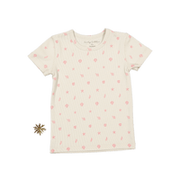 The Printed Short Sleeve Tee - Darya Floral