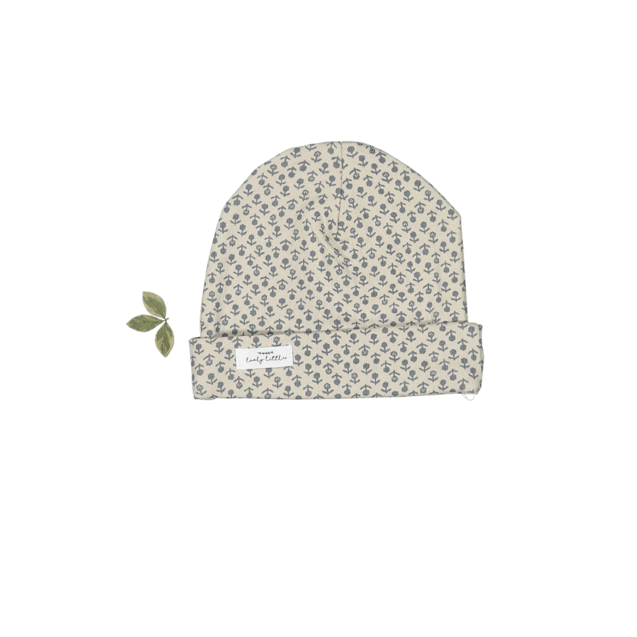 The Printed Hat - Quinn Blue