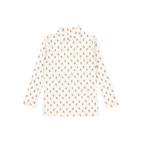 The Printed Turtleneck - Vintage Acorn