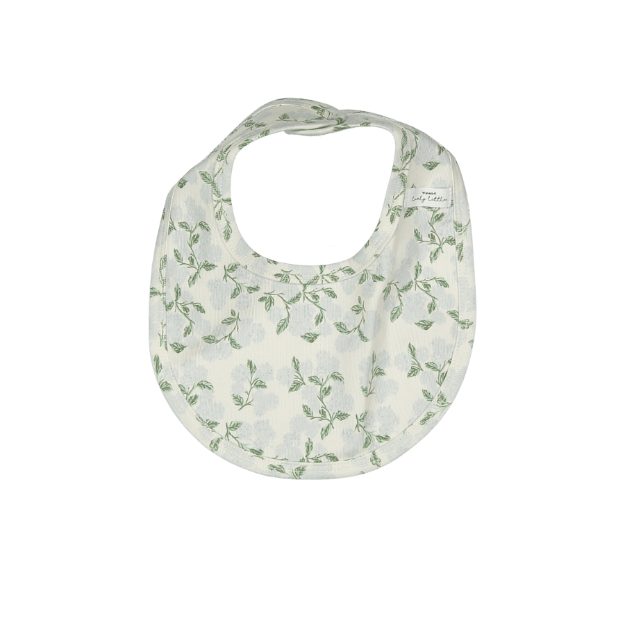 The Printed Bib - Hydrangea Blue