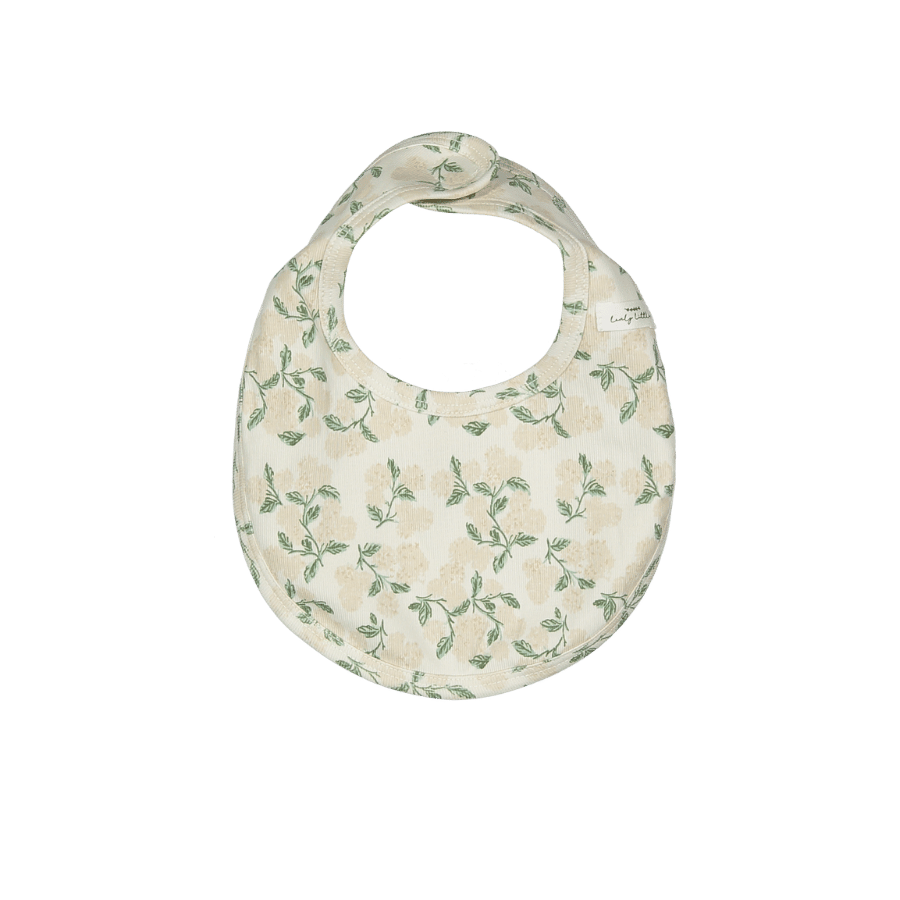 The Printed Bib - Hydrangea Pink