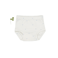 The Printed Bloomer - Blue Bow